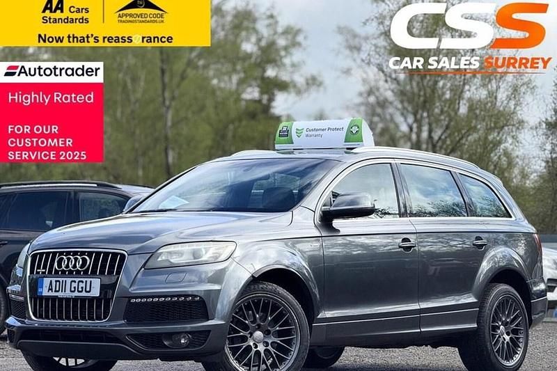 Used Audi Q7 S-Line 245 HP (180 kW) 2011 Grey SUV