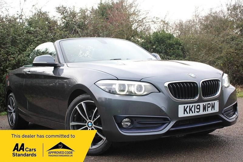 Used BMW 218 Sport Line 2019 Grey Cabriolet