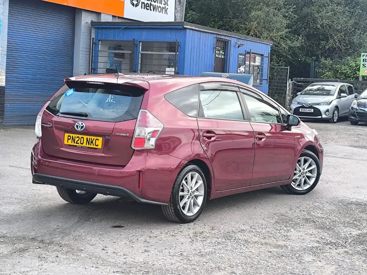 Used Toyota Prius+ 2020 Red MPV