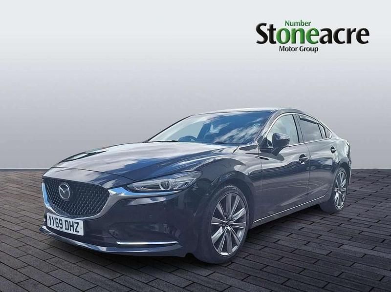 Begagnad Mazda 6 Inclusive 150 HK (110 kW) 2019 Svart Sedan