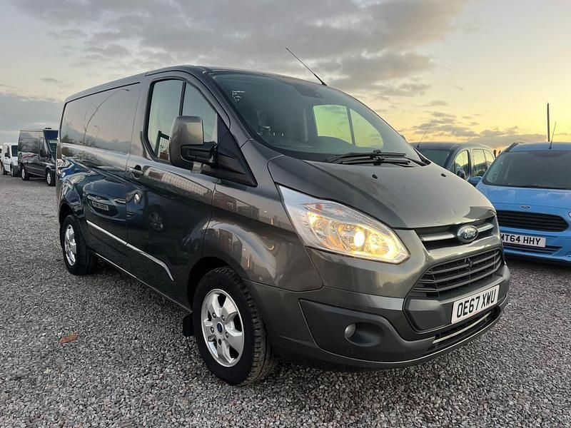 Grey Used 2018 Ford Transit Custom Limited Van | £7,494 (Good price) - Image 1/4