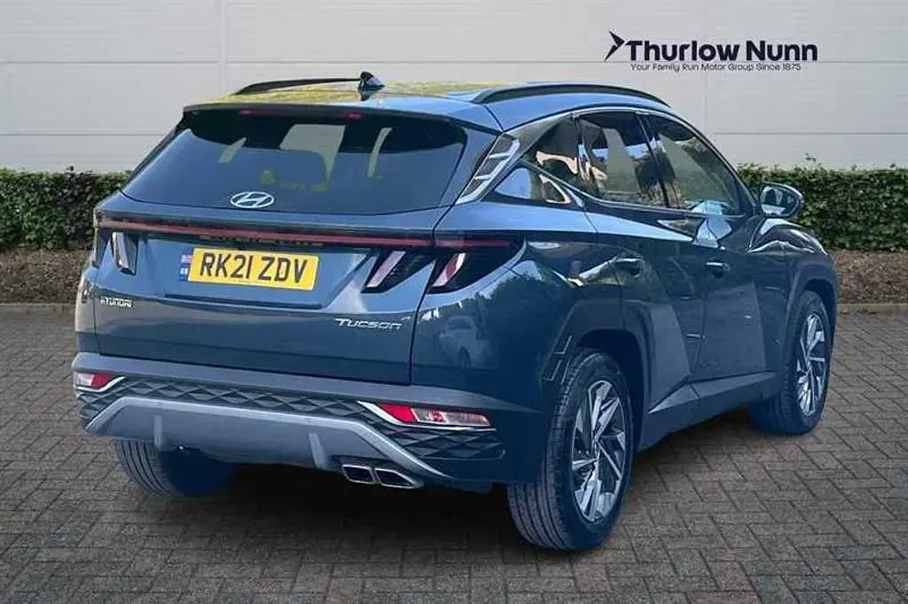 Used Hyundai Tucson Premium 150 HP (110 kW) 2021 Blue SUV