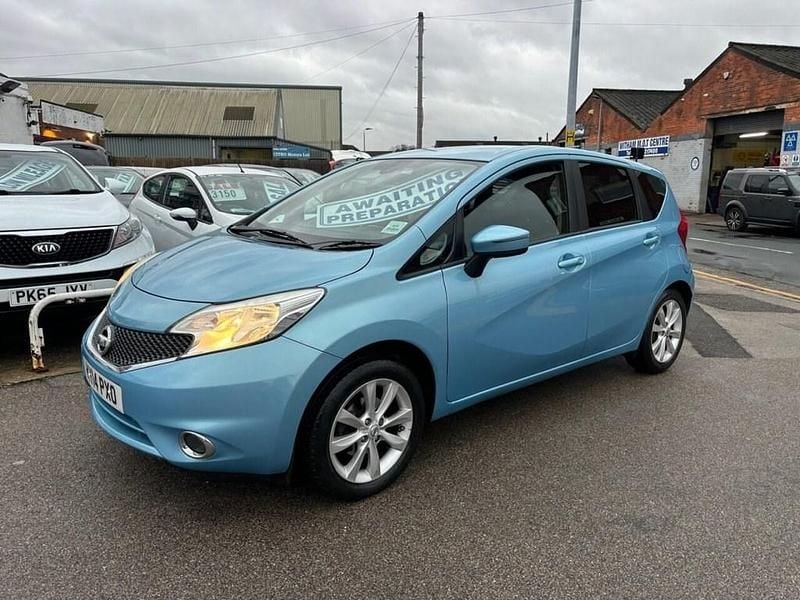 Used Nissan Note Acenta Premium 98 HP (72 kW) 2014 Blue Hatchback