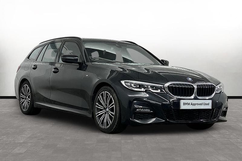 Used BMW 320 M Sport 181 HP (133 kW) 2021 Black Estate
