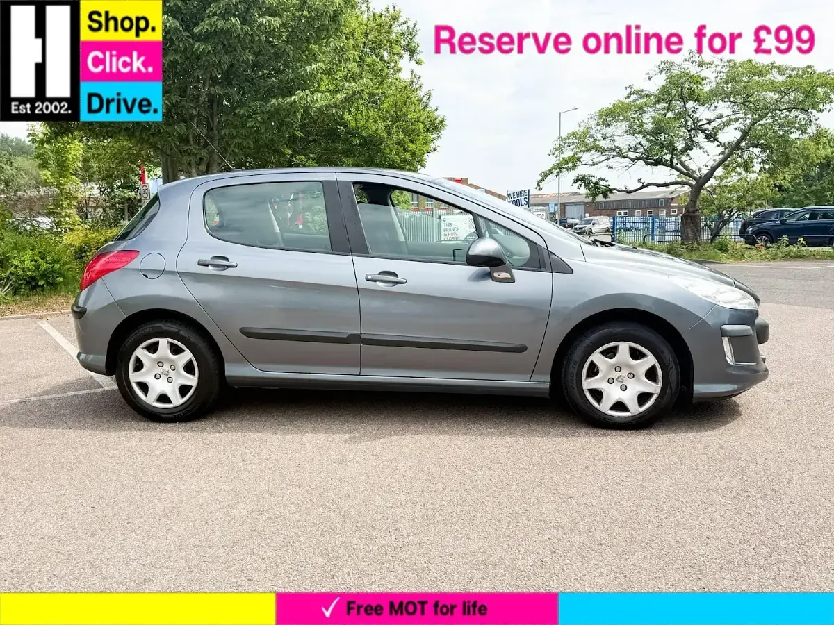 Used Peugeot 308 S 95 HP (69 kW) 2008 Grey Hatchback