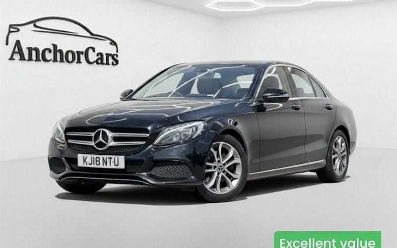 Usado Mercedes C220 Premium Plus 170 CV (125 kW) 2018 Berlina