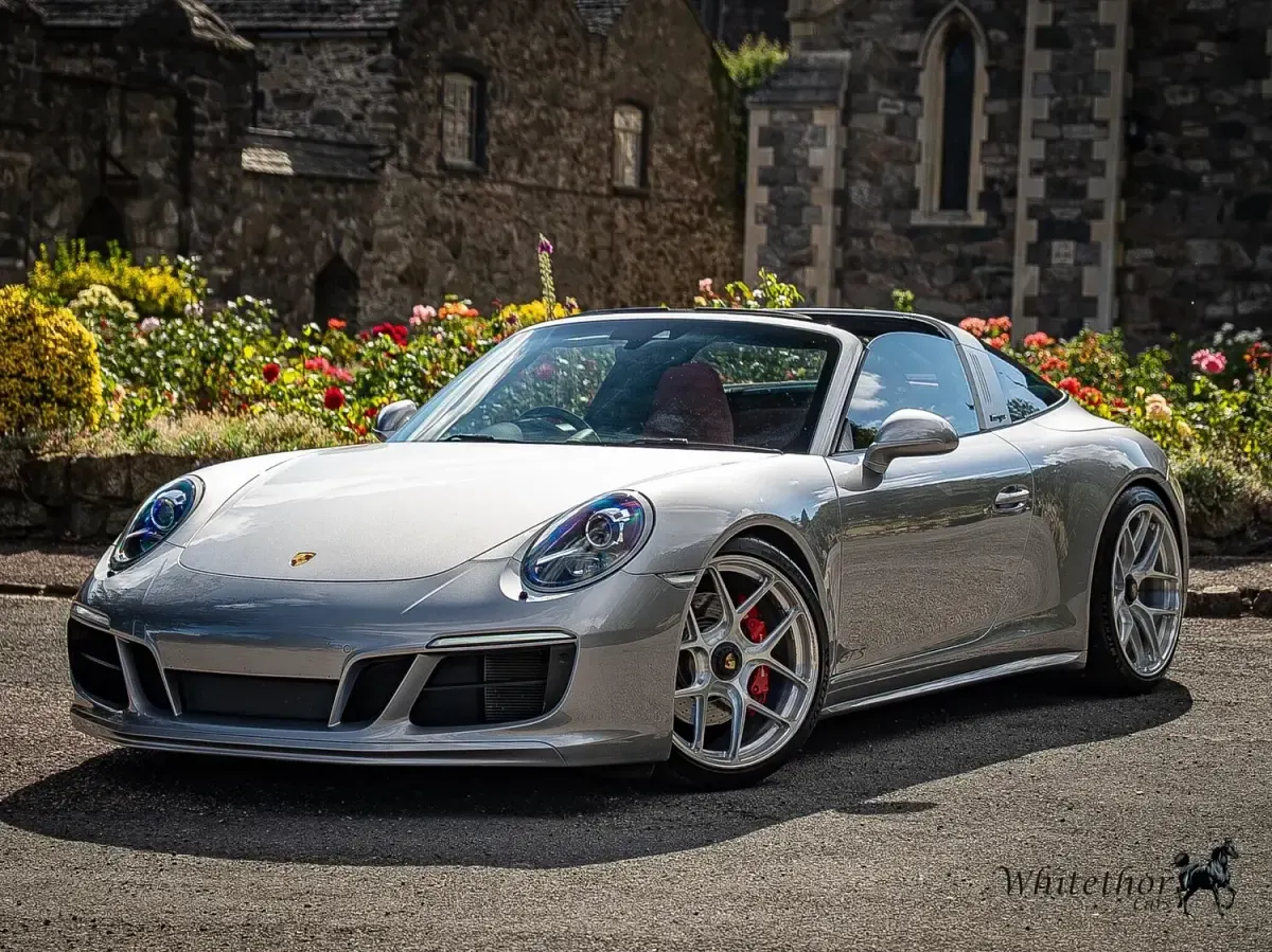 Used Porsche 991 450 HP (330 kW) 2018 Silver Cabriolet