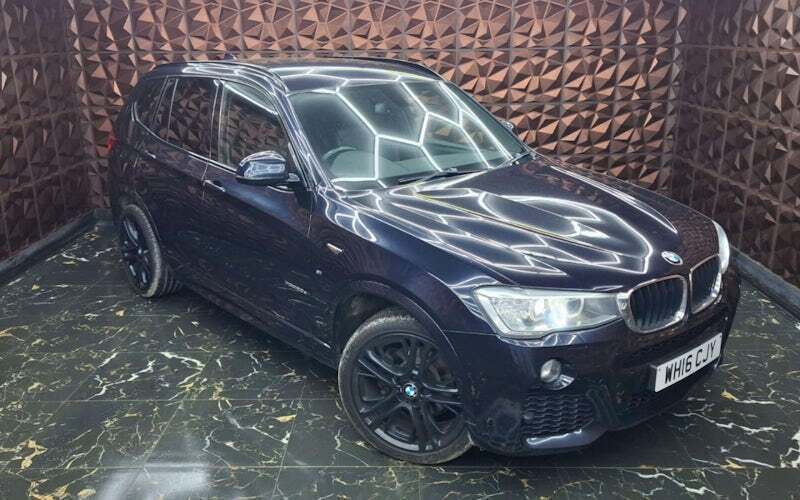 Black Used 2016 BMW X3 M Sport SUV | £11,499 (Fair price) - Image 1/4