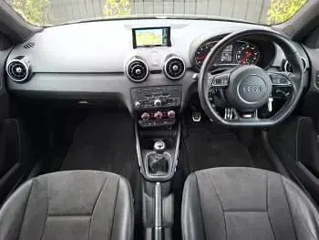 Used Audi A1 Black Edition 125 HP (91 kW) 2018 Black Hatchback