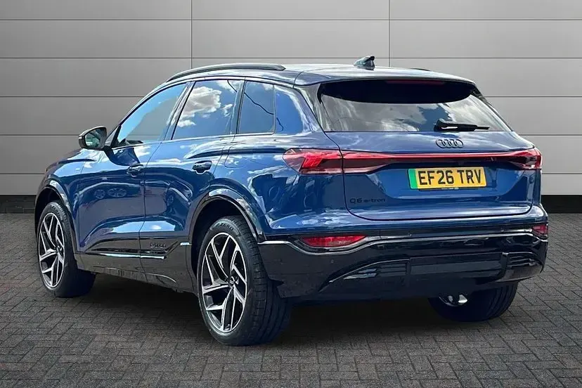 Used Audi Q6 e-tron Black Edition 183 kW (249 HP) 2026 Ascari blue SUV