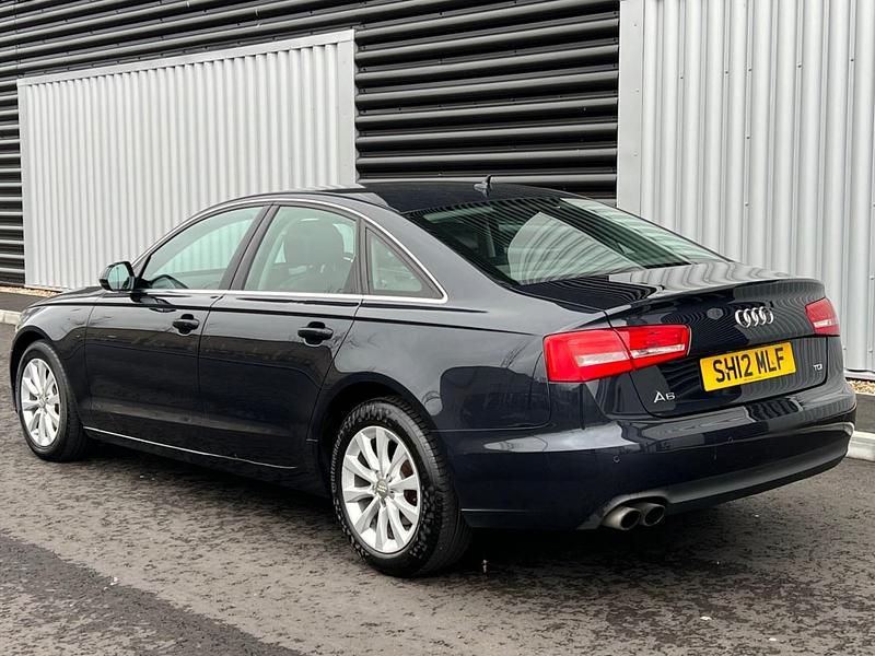 Used Audi A6 2012 Blue Sedan
