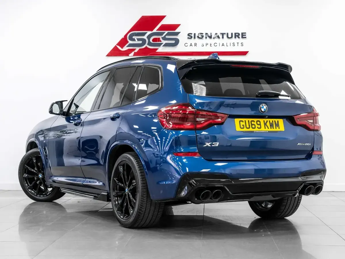 Used BMW X3 M Sport 184 HP (135 kW) 2019 Blue SUV