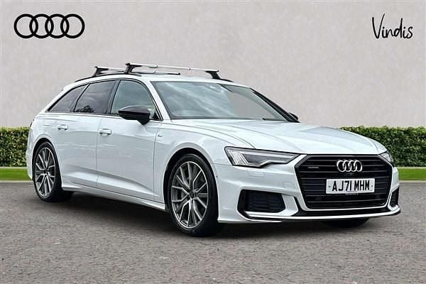 White Used 2022 Audi A6 Comfort Estate | £32,978 - Image 1/4