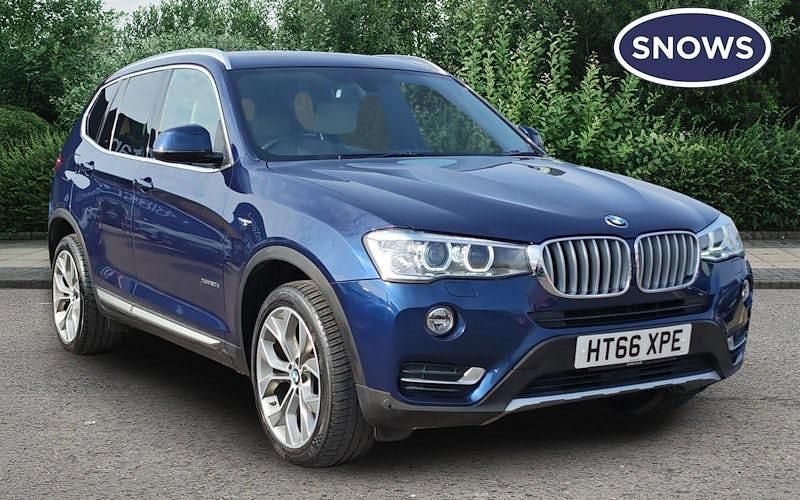 Used BMW X3 xLine 190 HP (139 kW) 2017 Blue SUV
