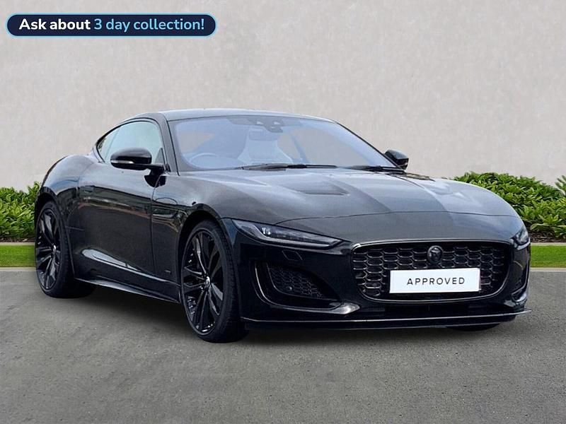 Black Used 2023 Jaguar F-Type Supercharged Coupe | £57,999 (Good price) - Image 1/4