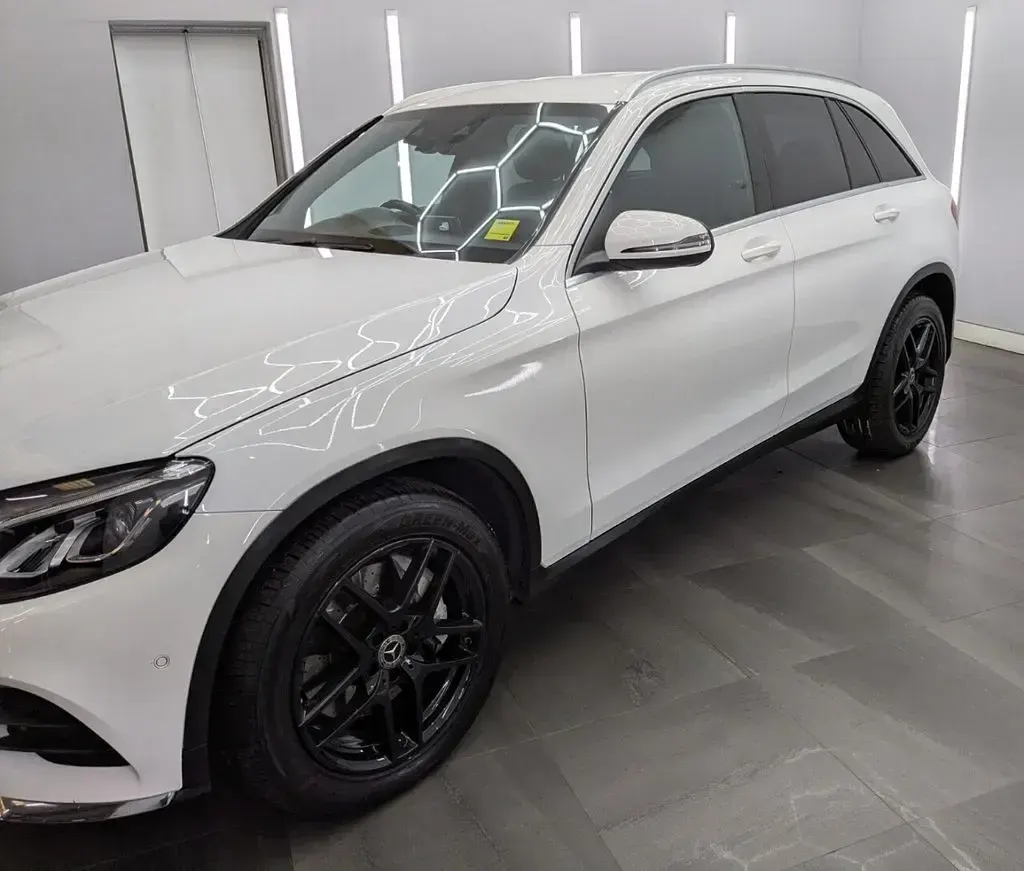Used Mercedes GLC220 AMG line 170 HP (125 kW) 2017 White SUV