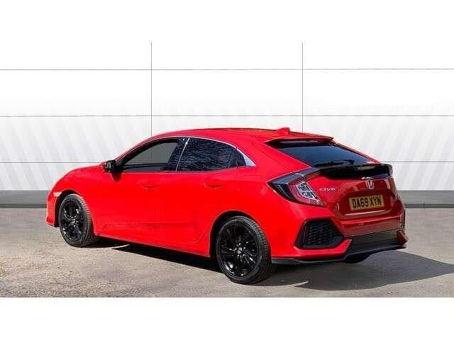 Used Honda Civic SR 126 HP (92 kW) 2019 Red Hatchback