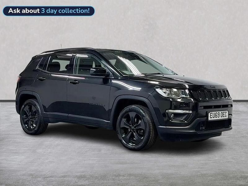 Black Used 2020 Jeep Compass Night Eagle SUV | £13,299 (Fair price) - Image 1/4