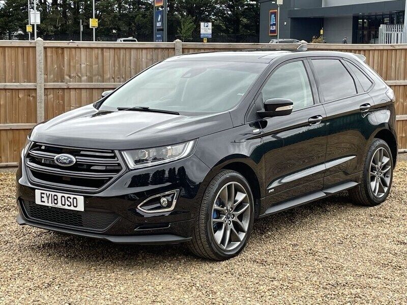 Black Used 2018 Ford Edge ST-Line SUV | £13,600 (Fair price) - Image 1/4