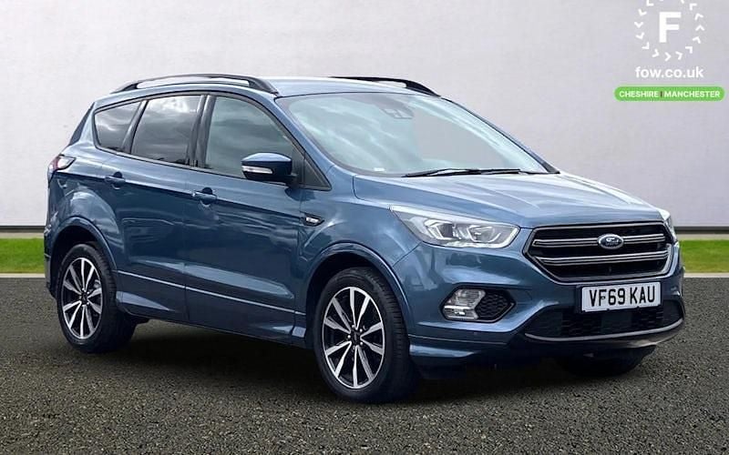 Blue Used 2019 Ford Kuga ST-Line SUV | £16,899 (Good price) - Image 1/4
