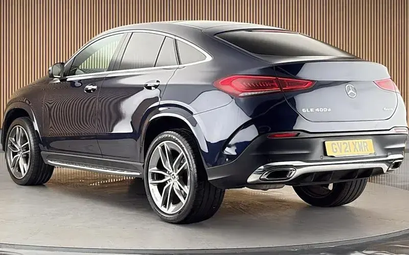 Used Mercedes GLE400 AMG Line Premium Plus 330 HP (242 kW) 2021 Blue SUV