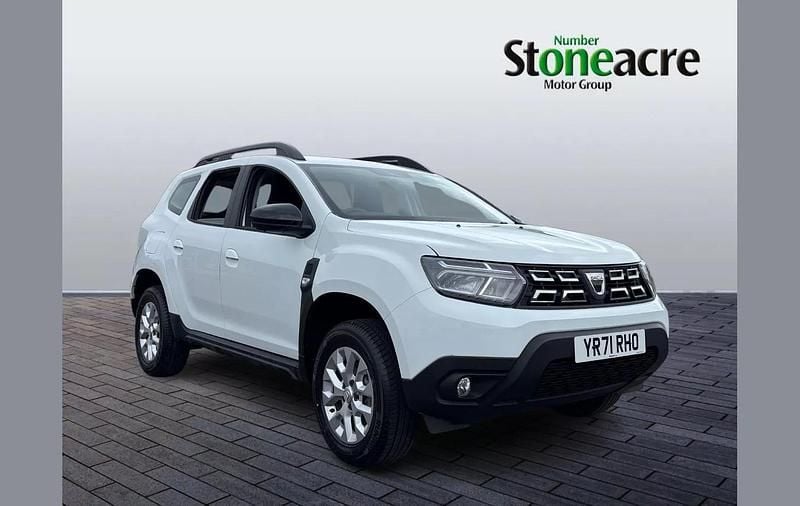 White Used 2022 Dacia Duster Comfort SUV | £11,249 (Good price) - Image 1/4