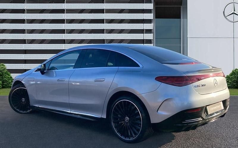 Used Mercedes EQE300 AMG Line Premium Plus 180 kW (245 HP) 2023 Silver Sedan