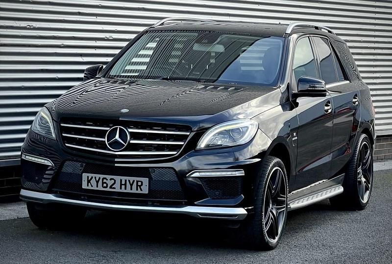 Used Mercedes ML63 AMG AMG 525 HP (386 kW) 2012 Black SUV