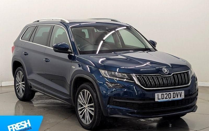 Used Skoda Kodiaq LAURIN & KLEMENT 190 HP (139 kW) 2020 Blue SUV
