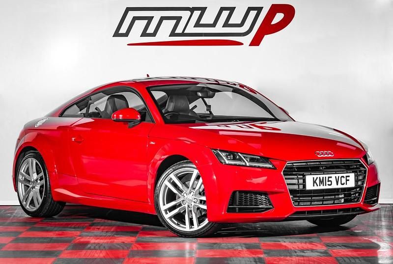 Used Audi TT S-Line 190 HP (139 kW) 2015 Red Coupe