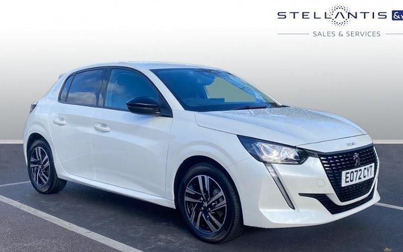 White Used 2022 Peugeot 208 Allure+ Hatchback | £14,184 (Fair price) - Image 1/4