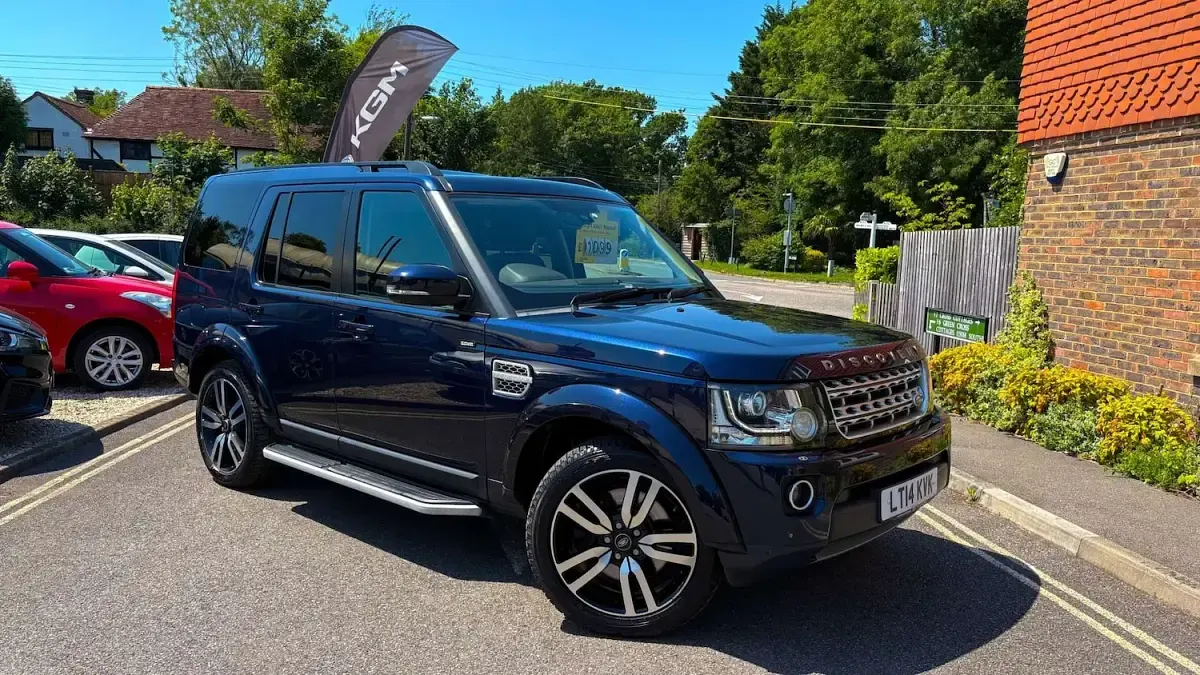 Used Land Rover Discovery HSE Luxury 256 HP (188 kW) 2014 Blue SUV