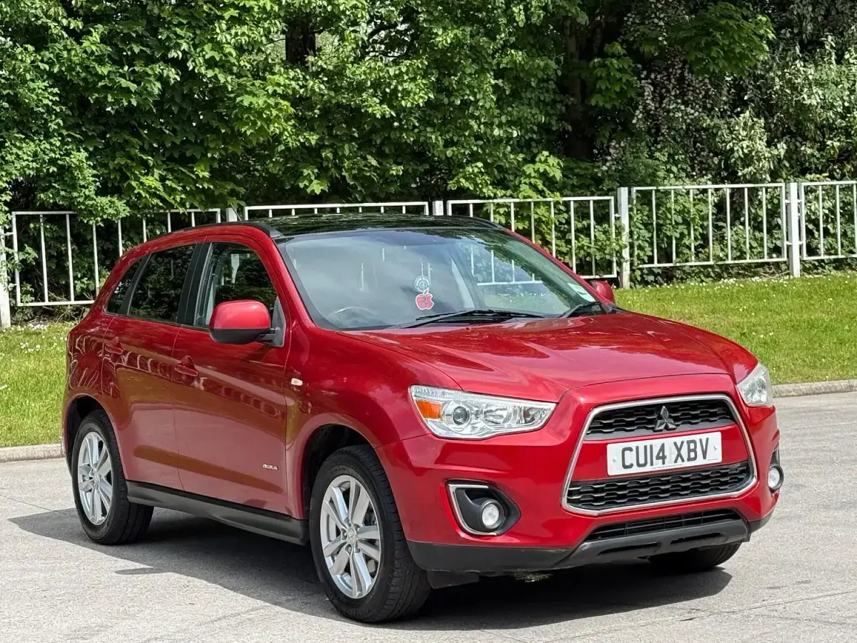Used Mitsubishi ASX 114 HP (83 kW) 2014 Red SUV