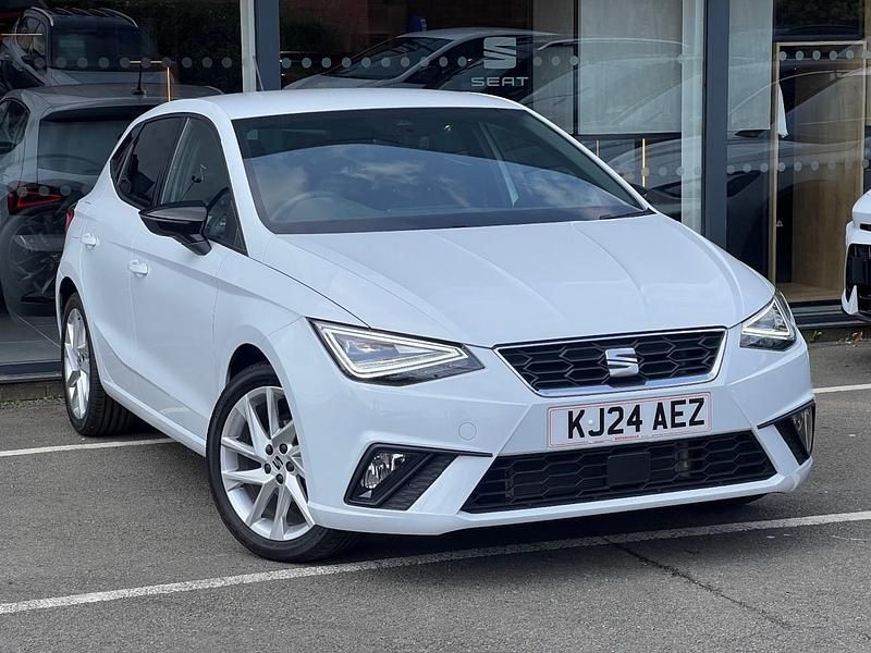White Used 2024 Seat Ibiza FR Hatchback | £14,075 (Super price) - Image 1/4