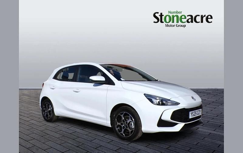White New 2025 MG MG3 SE Hatchback | £18,495 (Fair price) - Image 1/4