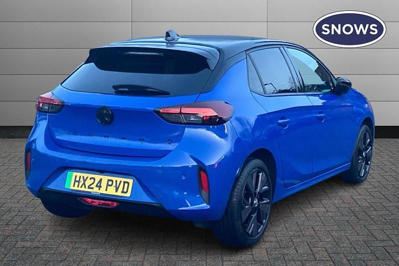 Used Vauxhall Corsa-e 100 kW (136 HP) 2024 Blue Hatchback
