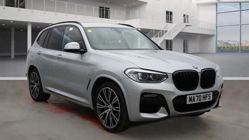 Silver Used 2020 BMW X3 M Sport SUV | £29,849 (Expensive) - Image 1/4
