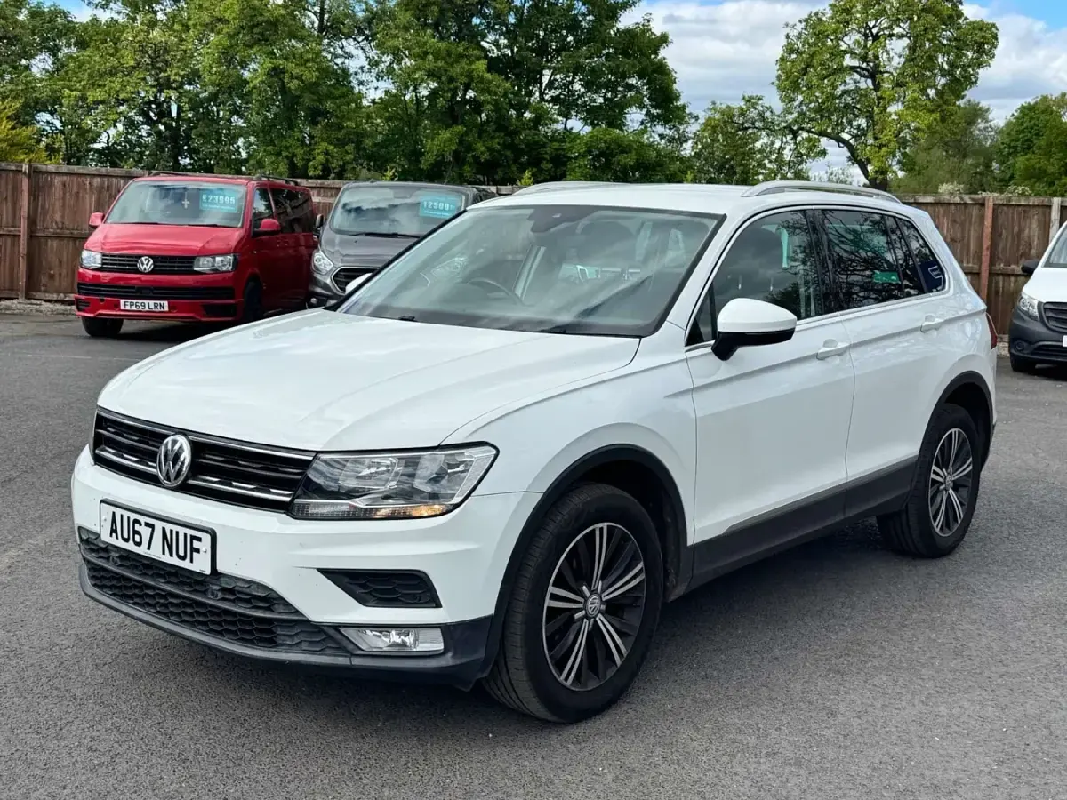 Używany VW Tiguan SE 150 KM (110 kW) 2017 Biały SUV