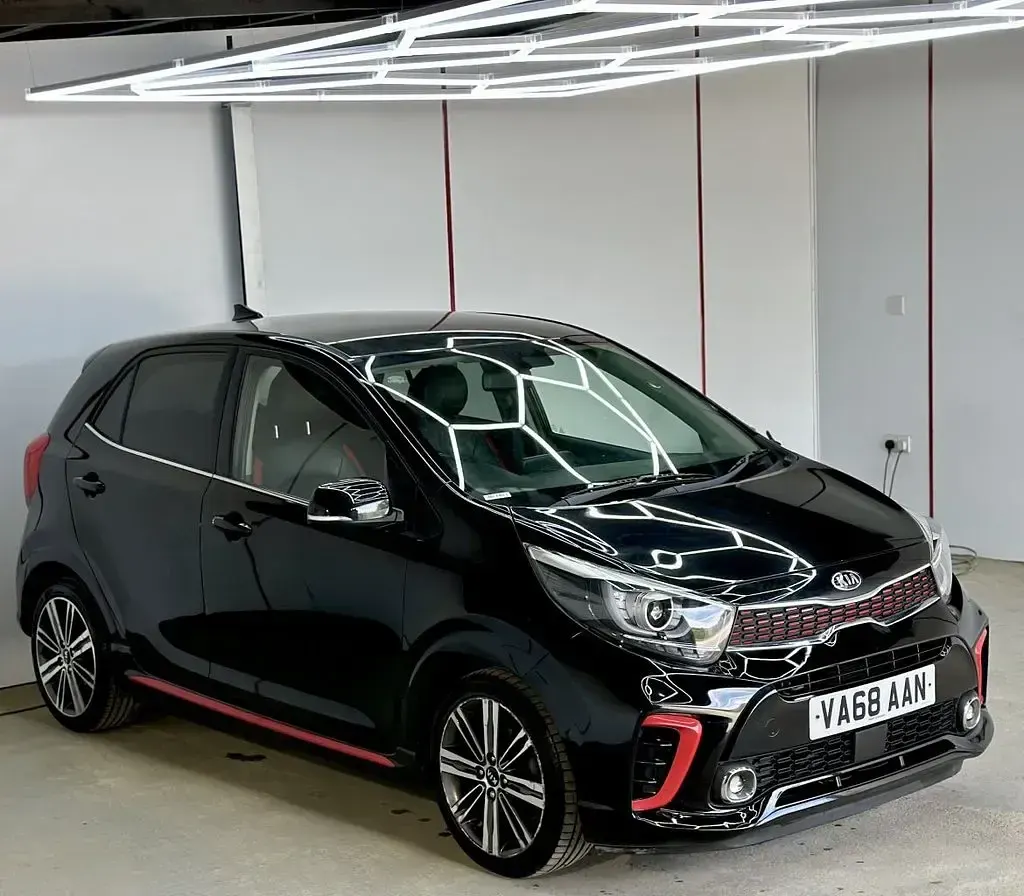 Used Kia Picanto GT-Line 83 HP (61 kW) 2019 Black Hatchback