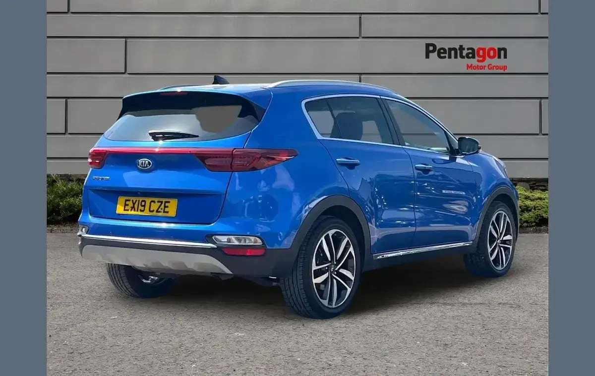 Used Kia Sportage 174 HP (127 kW) 2019 Blue SUV