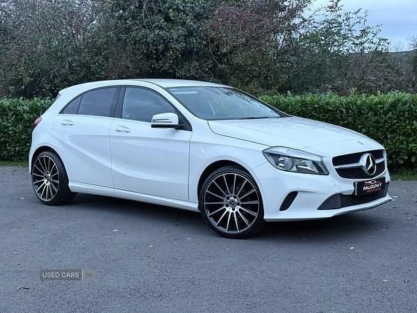 White Used 2017 Mercedes A180 Hatchback | £11,995 (Super price) - Image 1/4