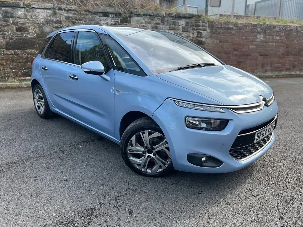 Used Citroën C4 Picasso Exclusive 115 HP (84 kW) 2014 Blue MPV