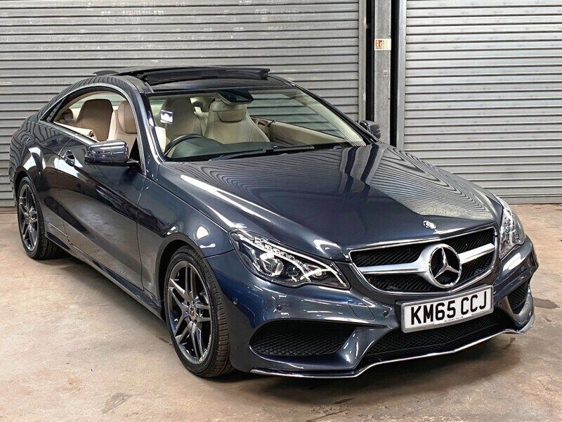 Grey Used 2015 Mercedes E220 AMG line Coupe | £13,950 (A bit pricey) - Image 1/4