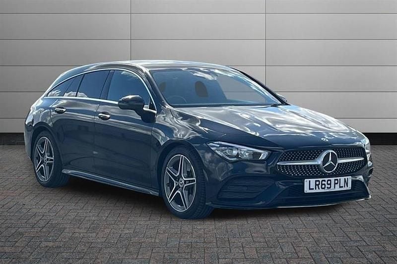 Cosmos black Used 2019 Mercedes CLA220 AMG Line Premium Sedan | £19,752 (Fair price) - Image 1/4