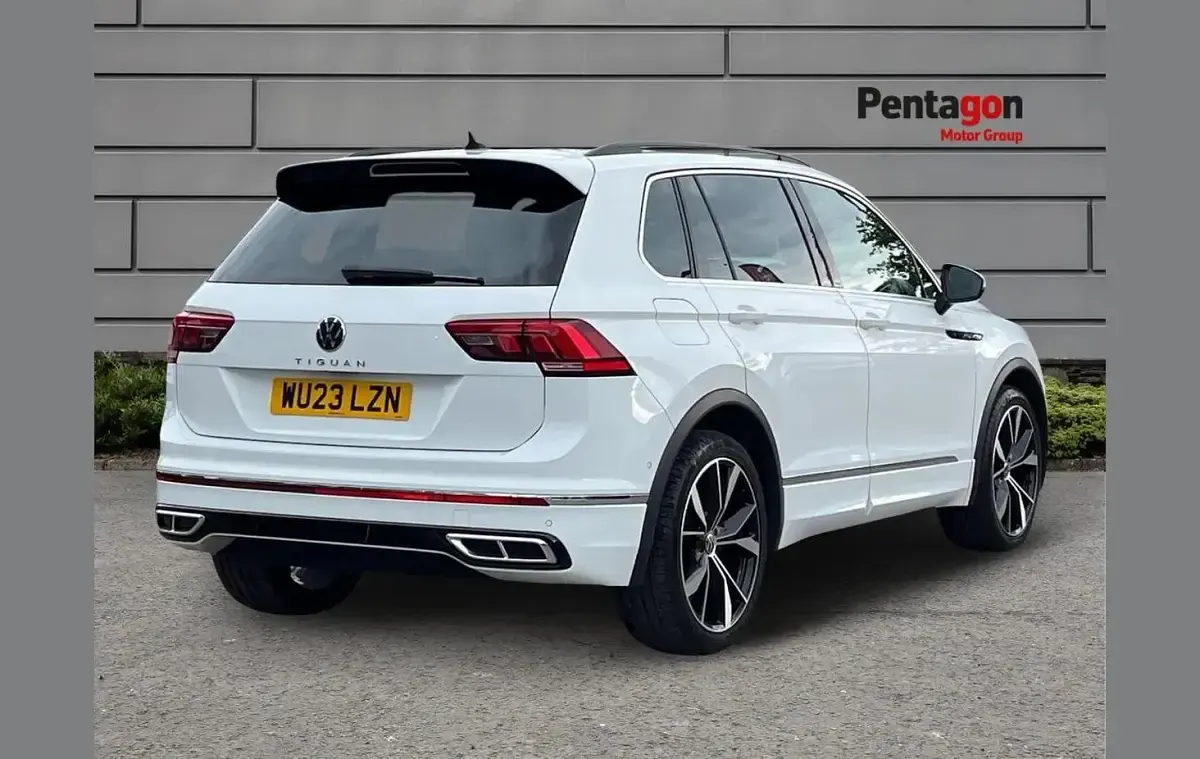 Used VW Tiguan R-line 147 HP (108 kW) 2023 White SUV