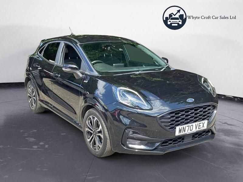 Black Used 2020 Ford Puma ST-Line Hatchback | £10,995 (Fair price) - Image 1/3
