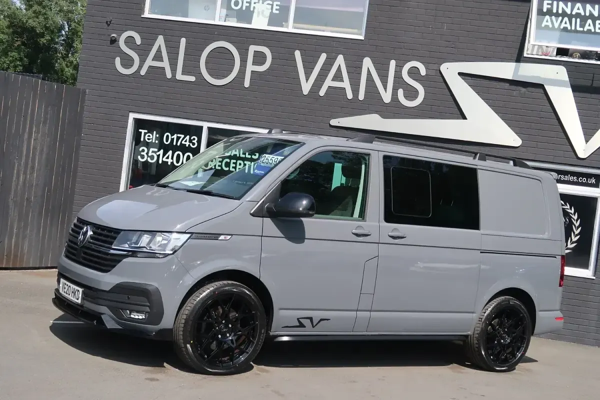 Used VW T6.1 Highline 150 HP (110 kW) 2020 Grey Van