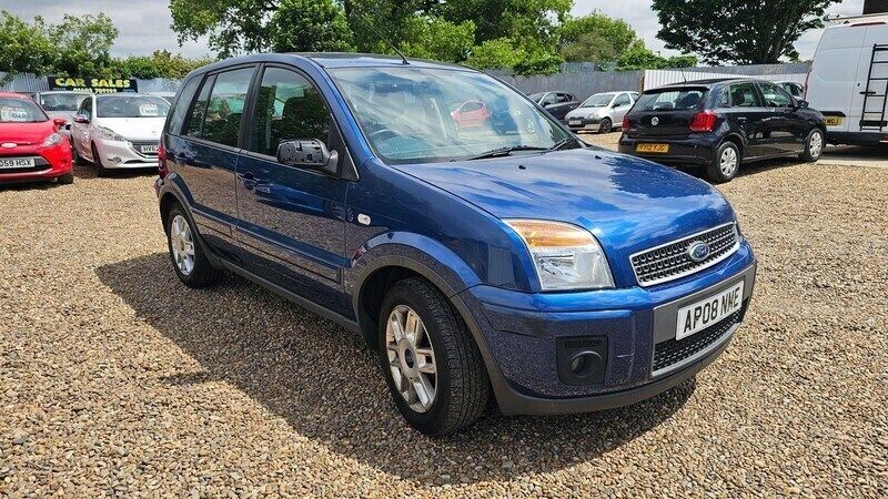 Blue Used 2008 Ford Fusion Zetec Hatchback | £1,995 (Fair price) - Image 1/4