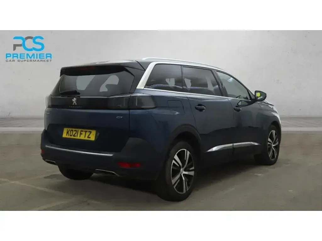 Used Peugeot 5008 GT 129 HP (94 kW) 2021 Blue SUV