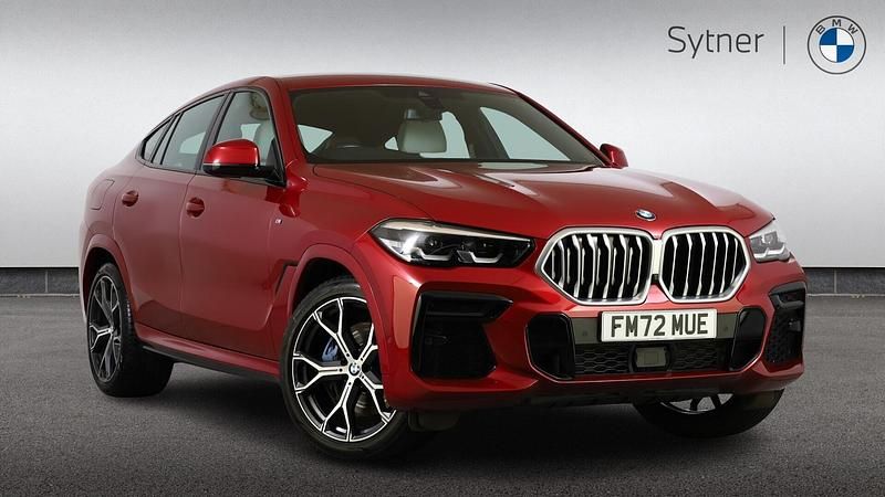 Used BMW X6 M Sport 335 HP (246 kW) 2023 Red SUV
